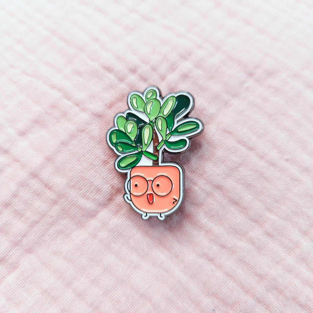 Crassula Ovata | Soft Enamel Pin