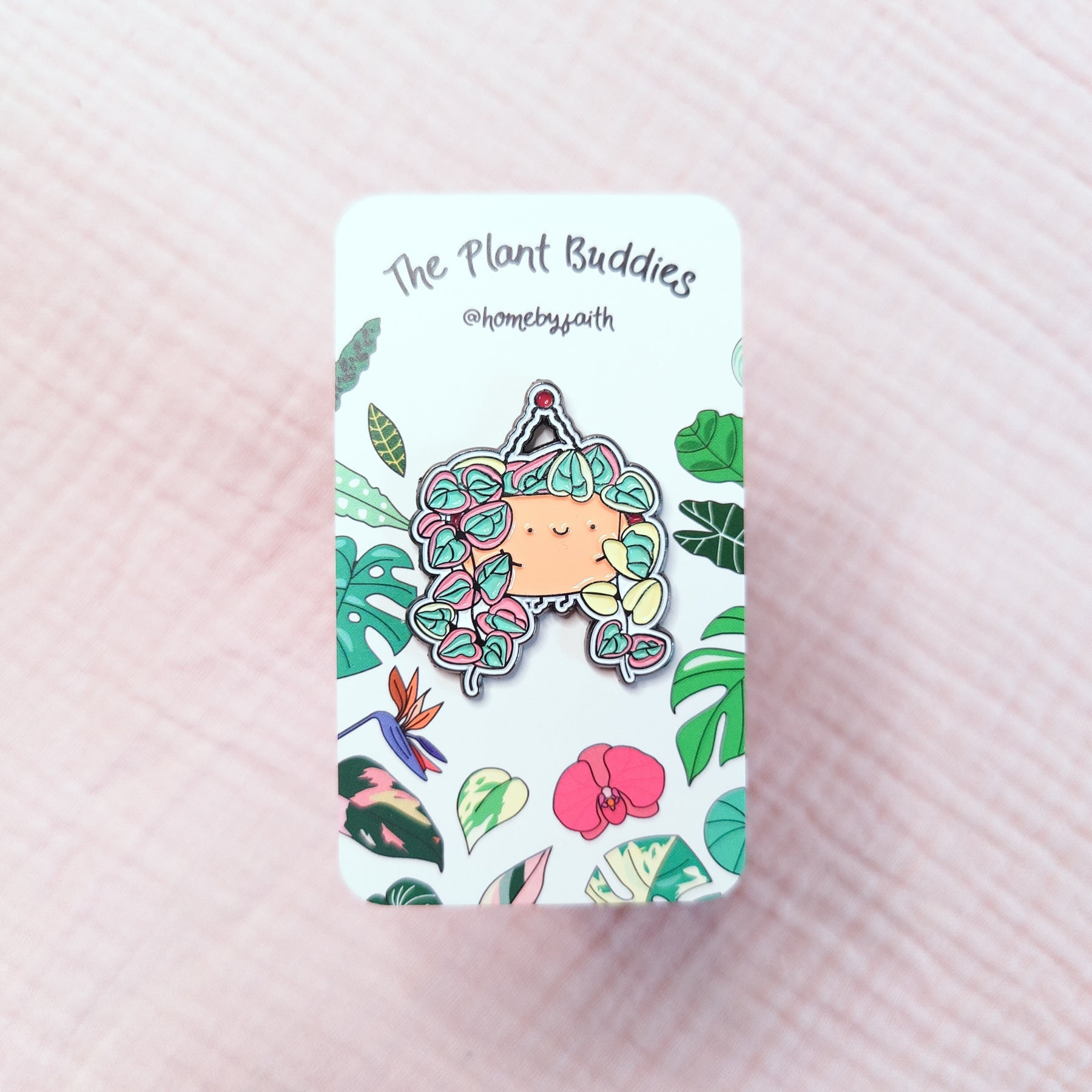 String of Hearts | Soft Enamel Pin