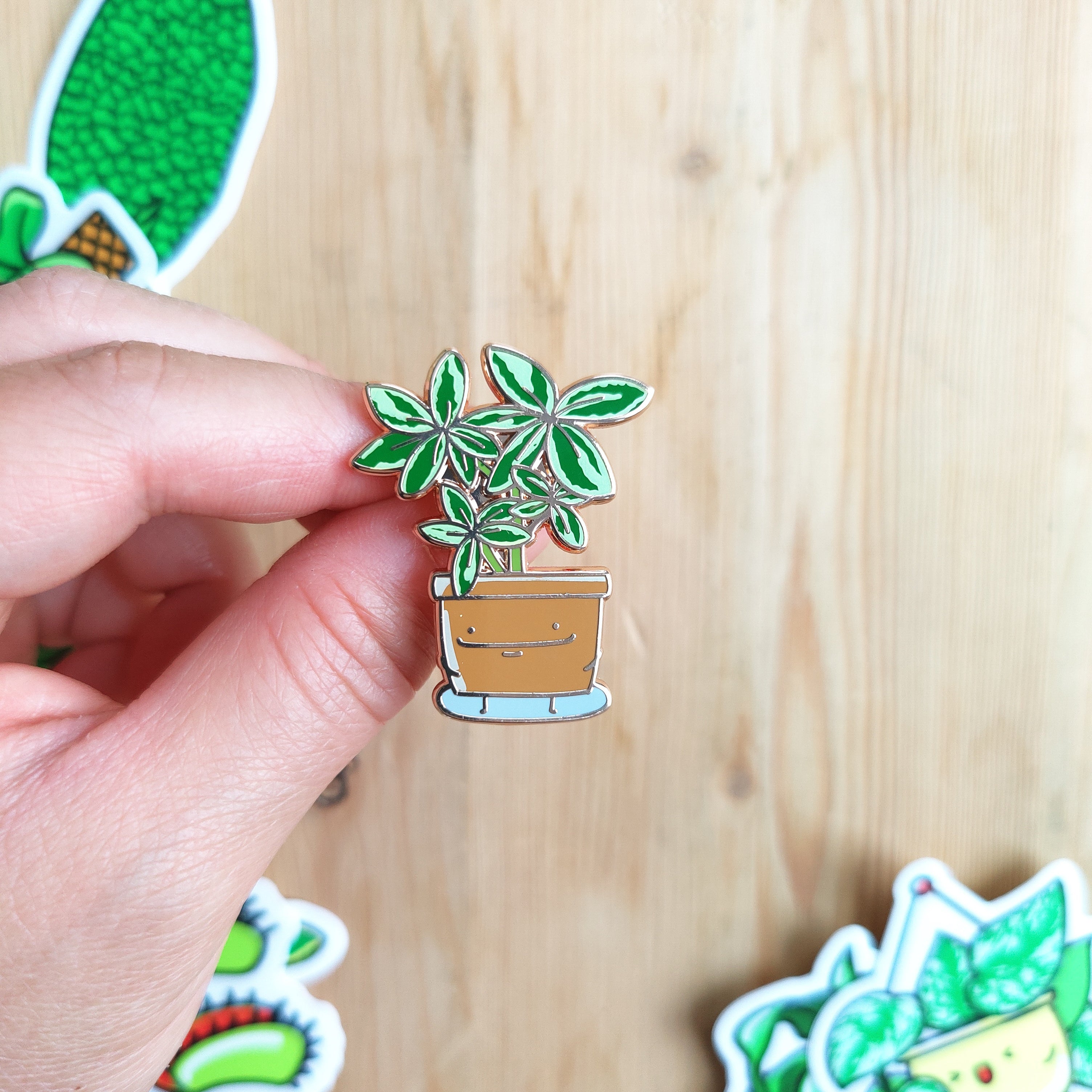 Schefflera | Enamel Pin