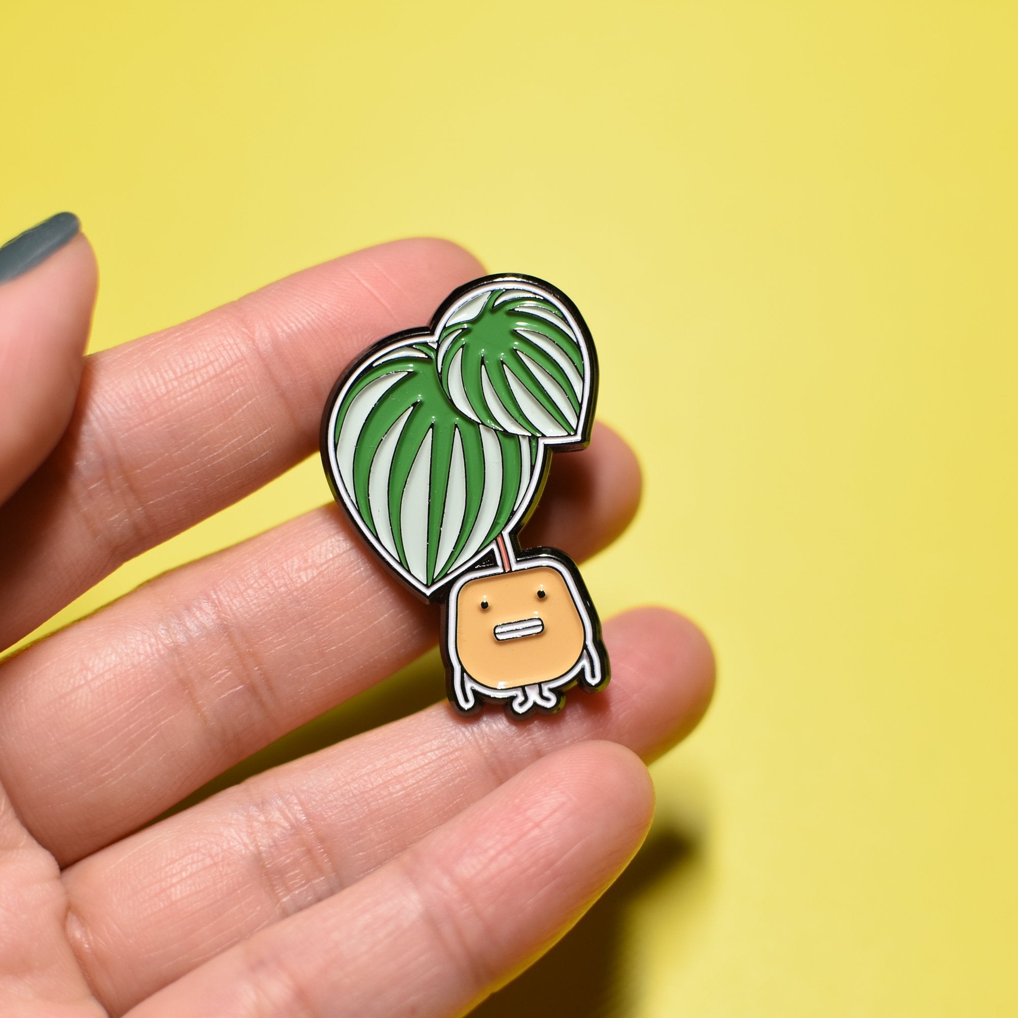 Watermelon Peperomia | Soft Enamel Pin