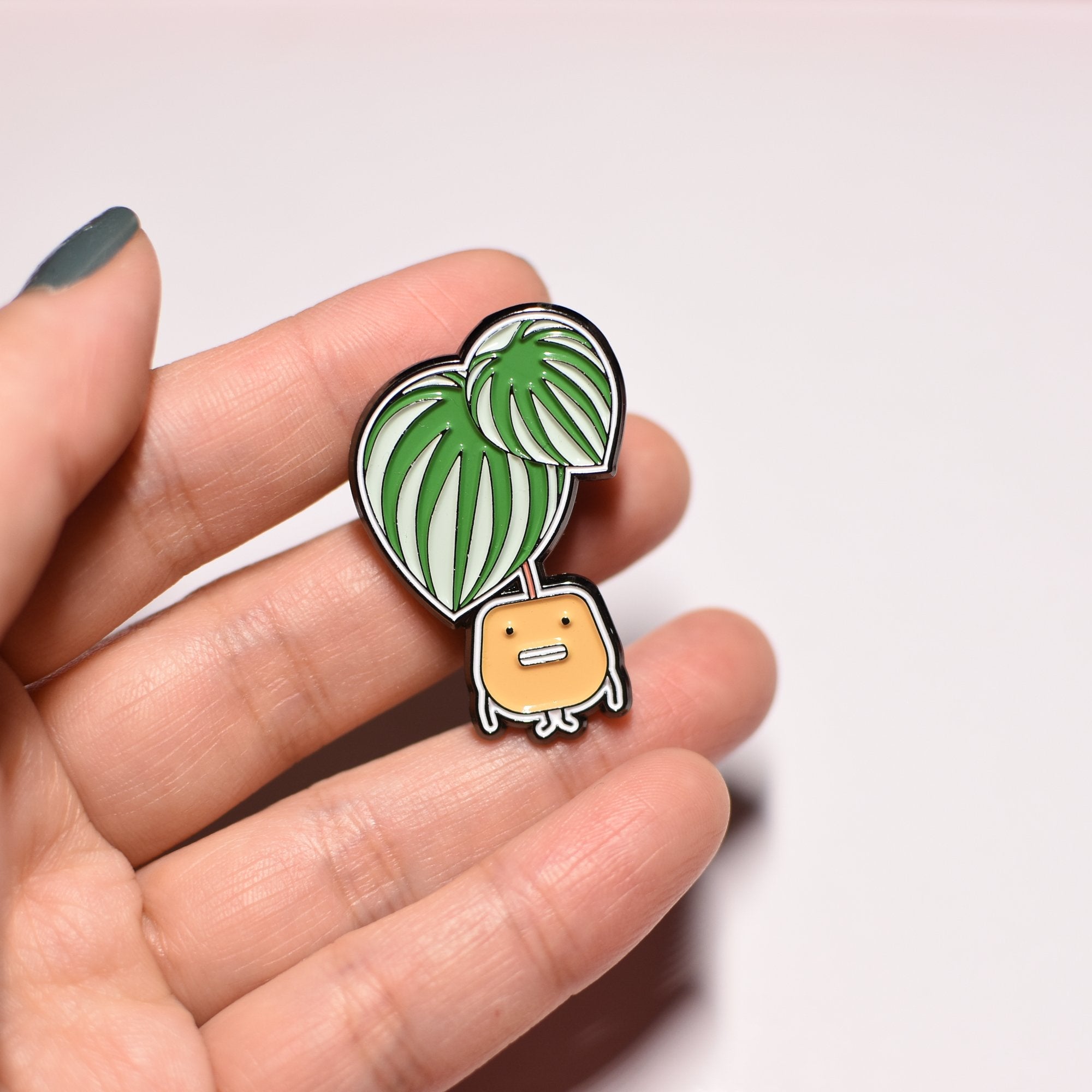 Watermelon Peperomia | Soft Enamel Pin