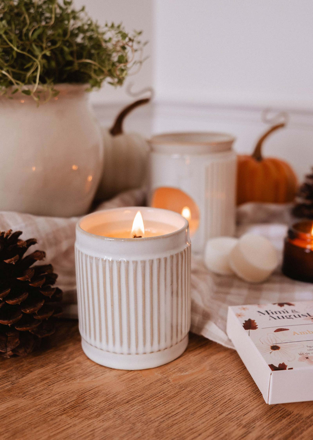 Ambre | Reusable Candle