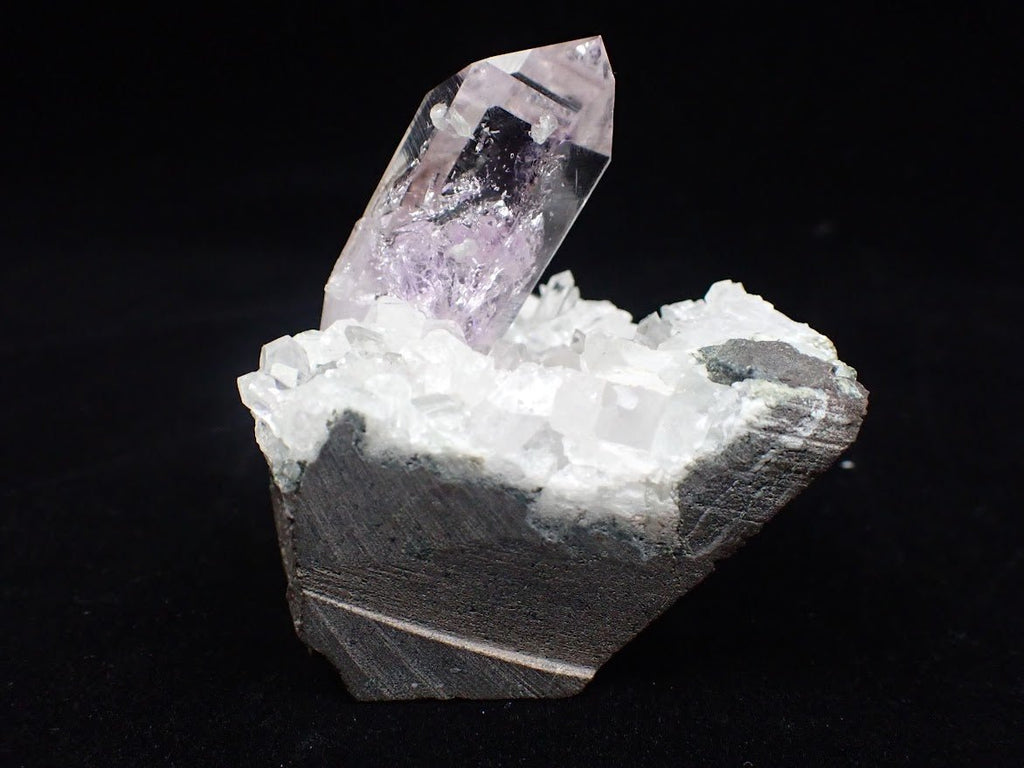 Amethyst on Quartz Matrix – Goboboseb Mountains, Namibia