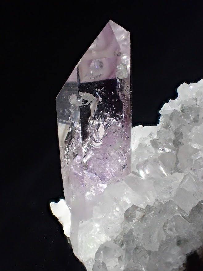 Amethyst on Quartz Matrix – Goboboseb Mountains, Namibia