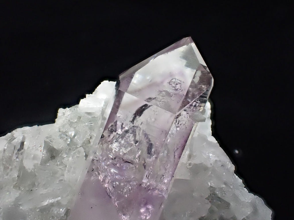 Amethyst on Quartz Matrix – Goboboseb Mountains, Namibia