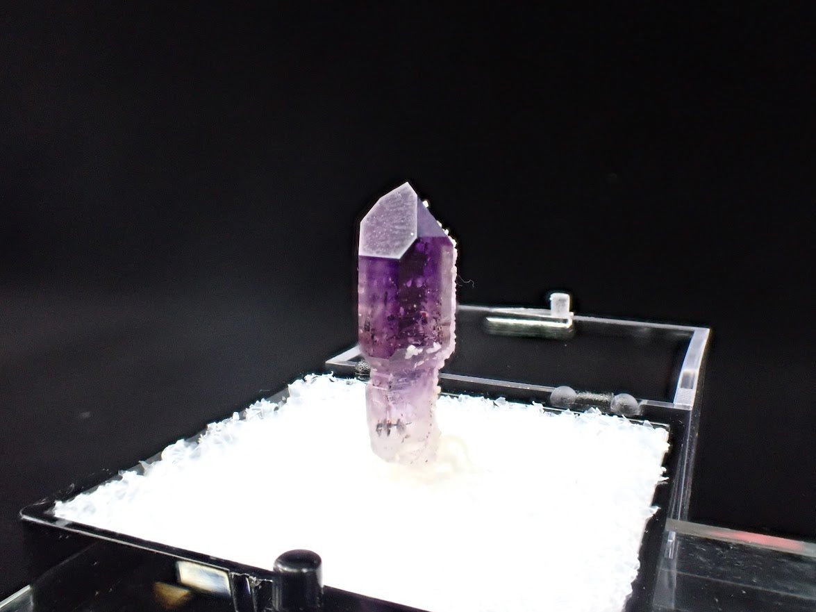Amethyst with Analcime Scepter | Goboboseb Mountains, Namibia