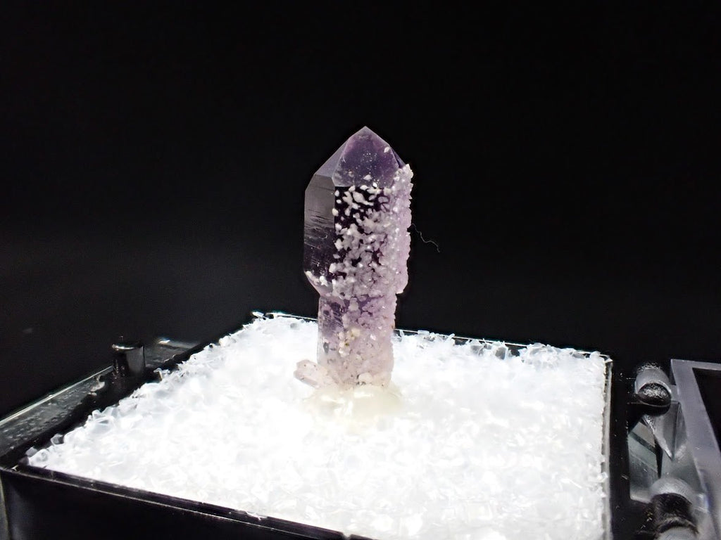 Amethyst with Analcime Scepter | Goboboseb Mountains, Namibia