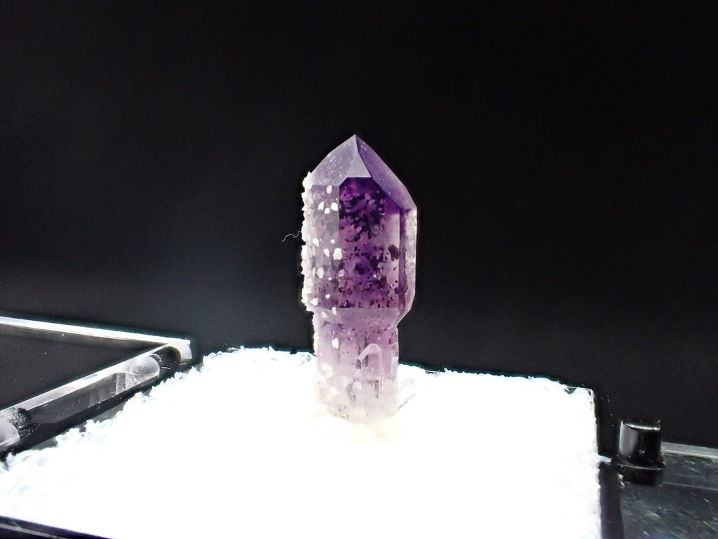 Amethyst with Analcime Scepter | Goboboseb Mountains, Namibia