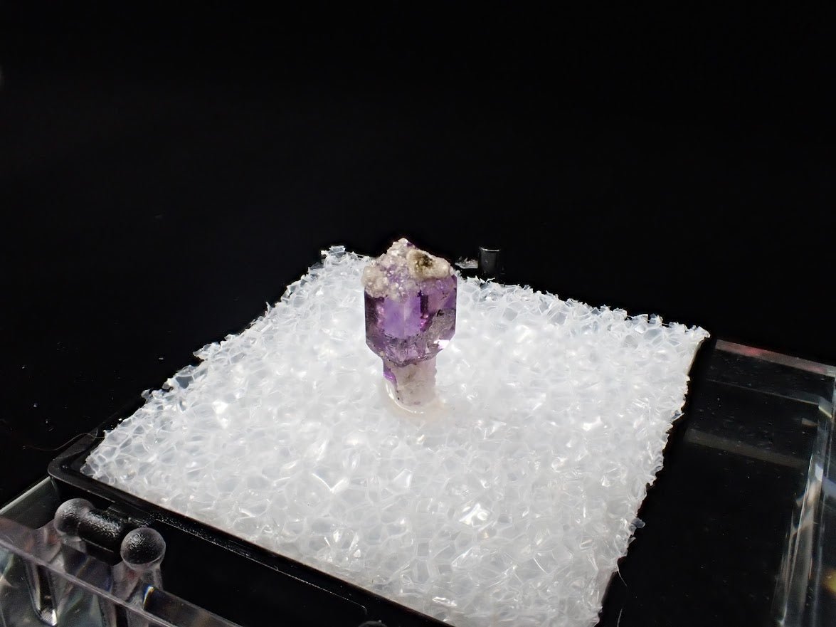 Amethyst with Analcime | Goboboseb Mountains, Namibia