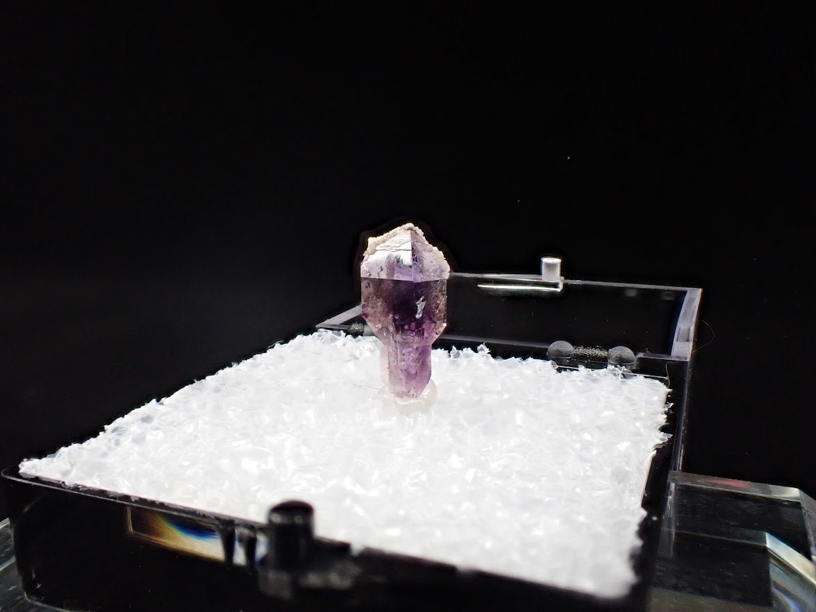 Amethyst with Analcime | Goboboseb Mountains, Namibia