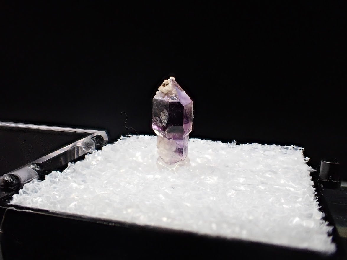 Amethyst with Analcime | Goboboseb Mountains, Namibia