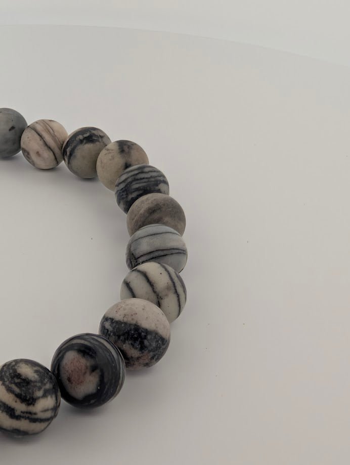 Black Network Stone | Bracelet