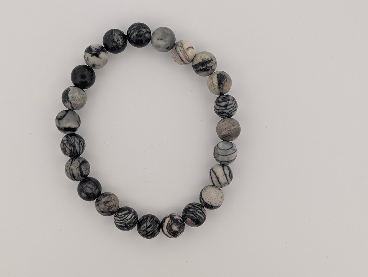 Black Network Stone | Bracelet