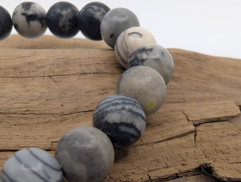 Black Network Stone | Bracelet