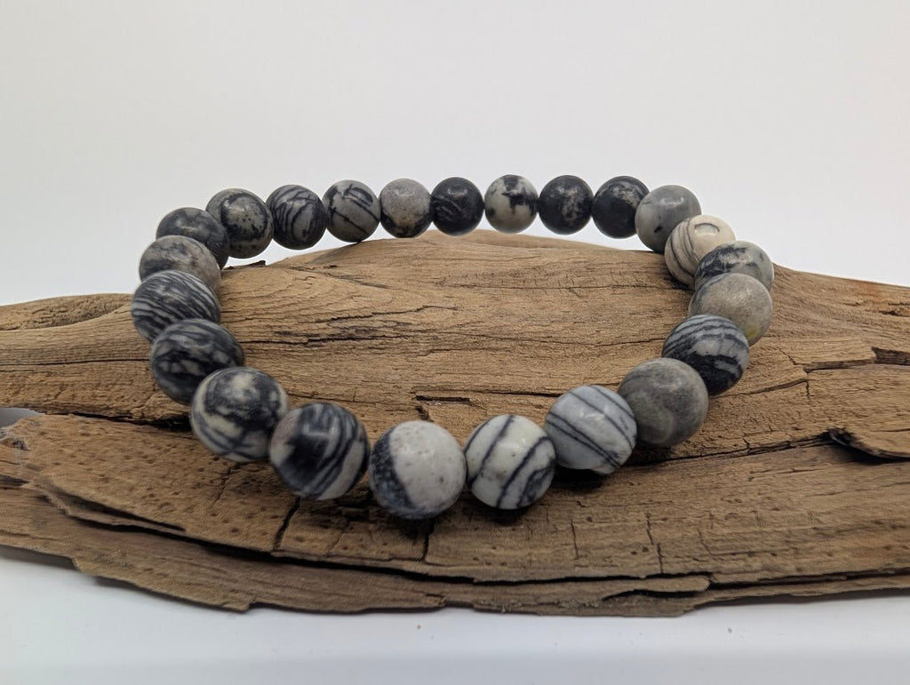 Black Network Stone | Bracelet