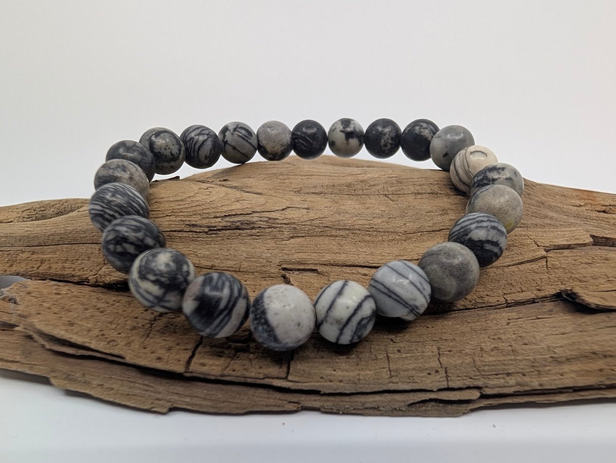 Black Network Stone | Bracelet