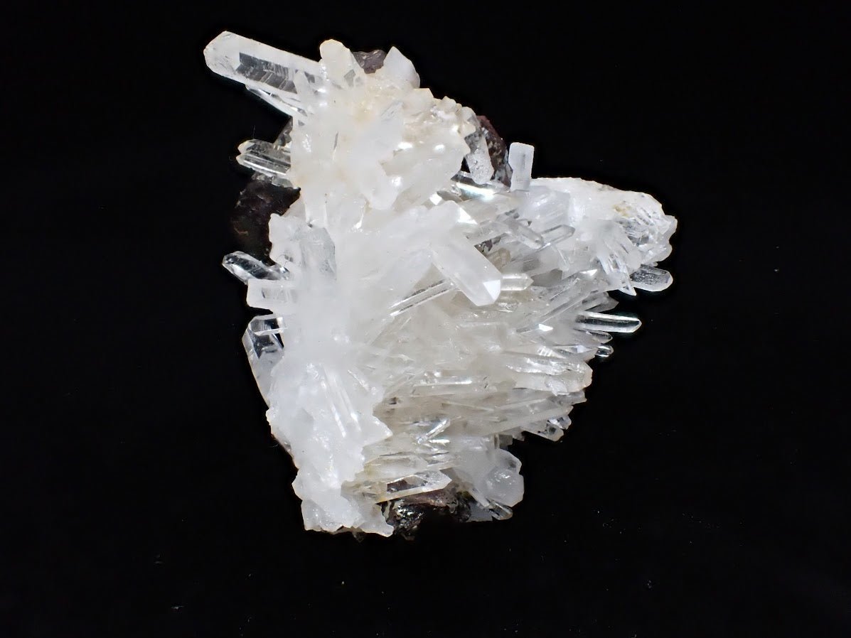 Black Pyrite & Quartz – Fengjiashan Mine (2.5", 101g)