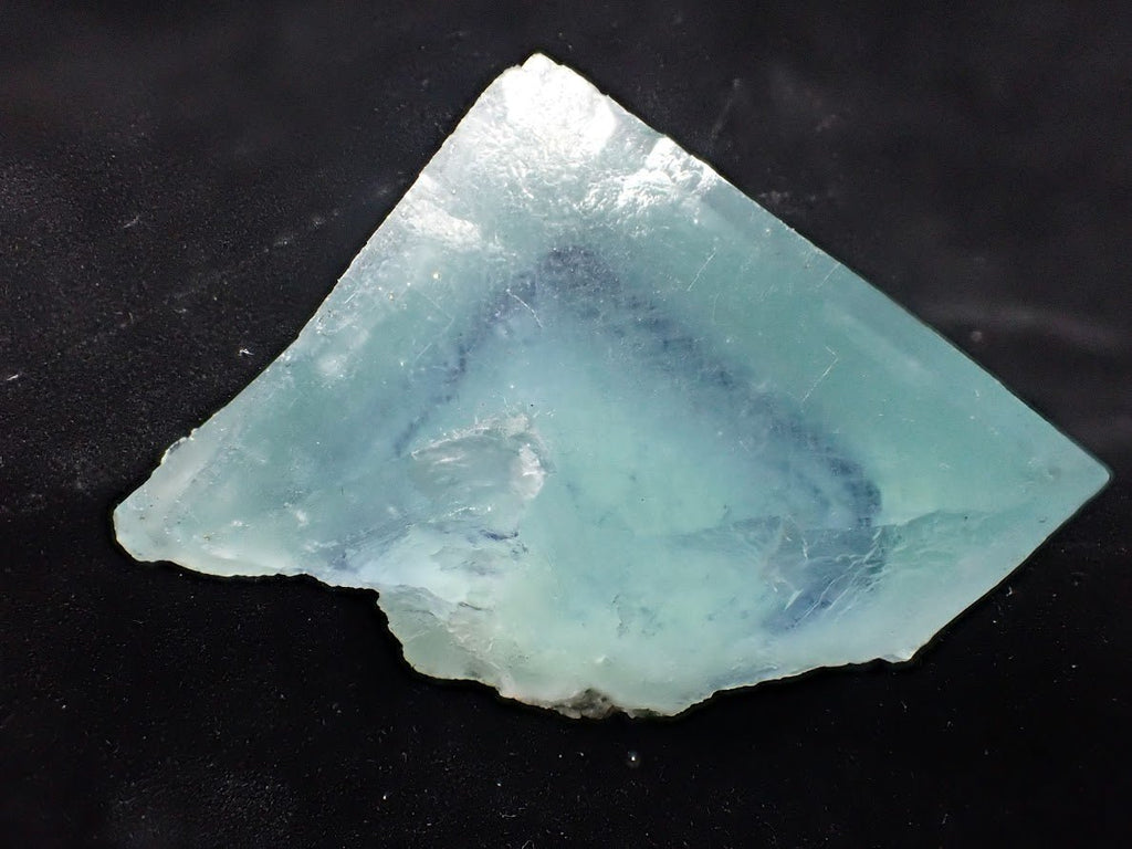 Blue Jelly Fluorite with Deep Square Phantom – Yaogangxian Mine (YGX), China