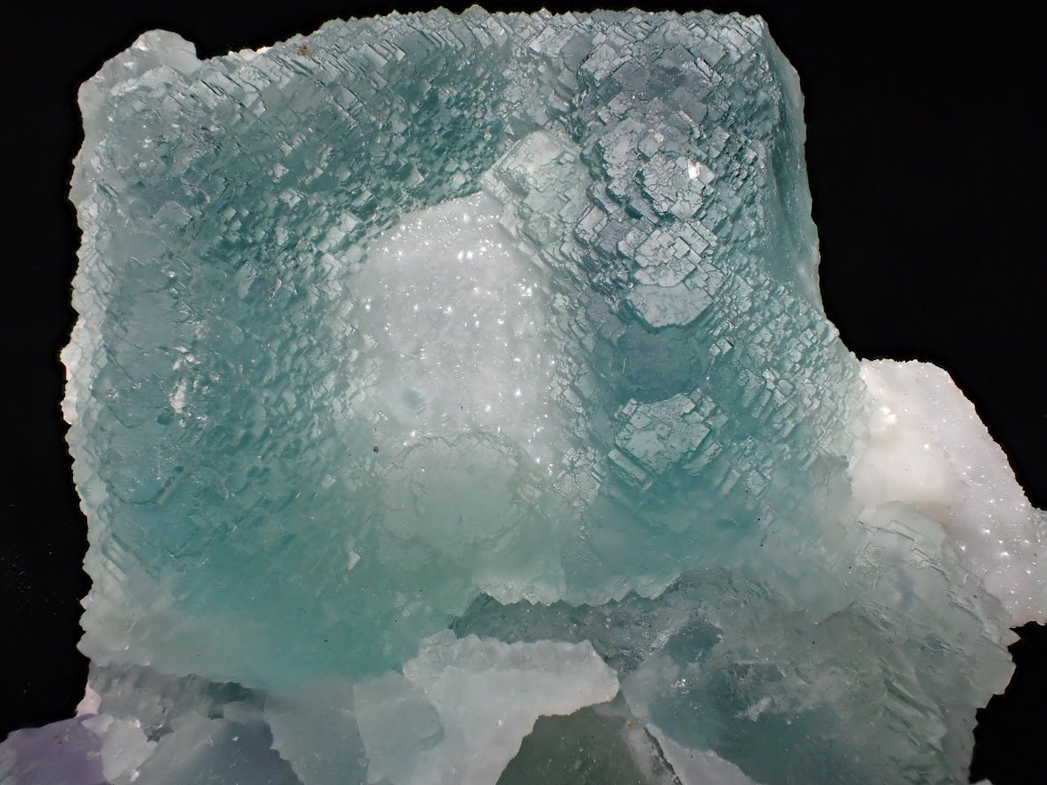 Blue Sugar Fluorite - Fujian Province, China