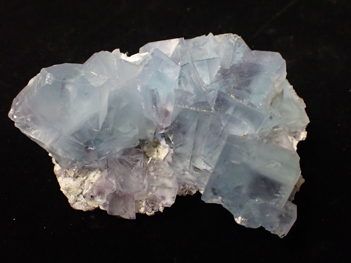 Blue-Violet Fluorite on Matrix | YGX Mine, China