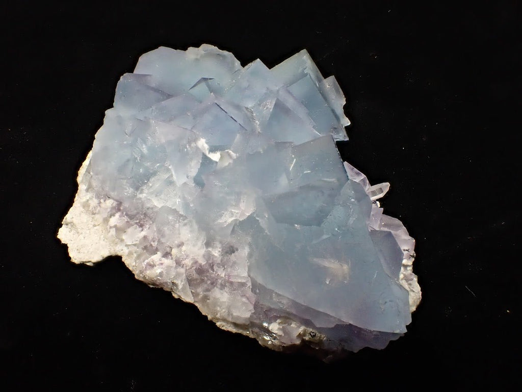 Blue-Violet Fluorite on Matrix | YGX Mine, China