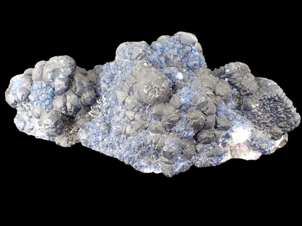 Blueberry Fluorite Botryoidal Cluster | Huanggang Mine, Inner Mongolia