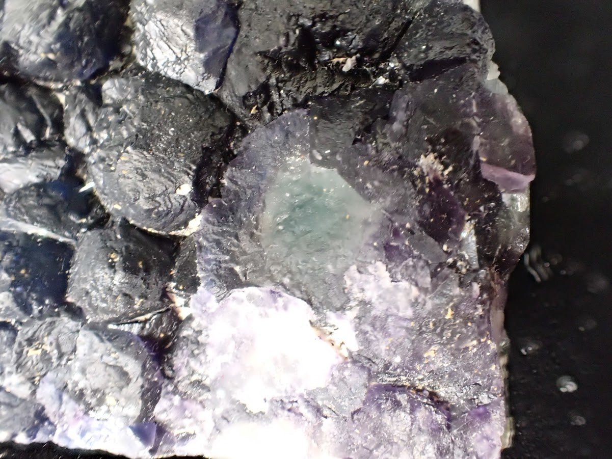 Botryoidal Blueberry Fluorite with Zoning | Huanggang Mine, Inner Mongolia