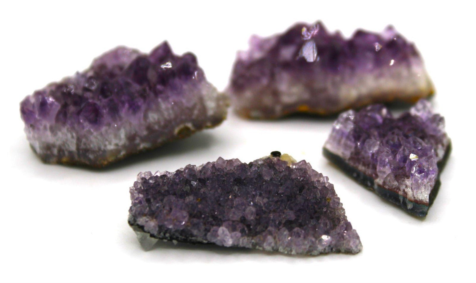 Amethyst Mini Cluster Set | Brazil | 4 Pieces