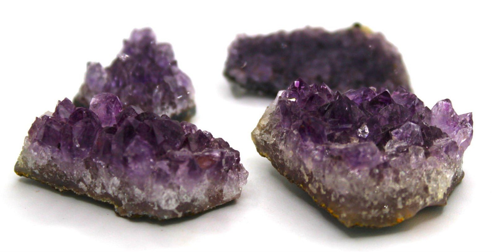 Amethyst Mini Cluster Set | Brazil | 4 Pieces