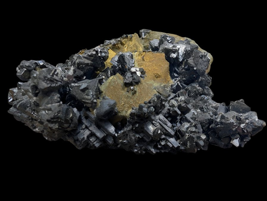 Chalcopyrite, Galena + Sphalerite | Krushev Dol Mine, Bulgaria