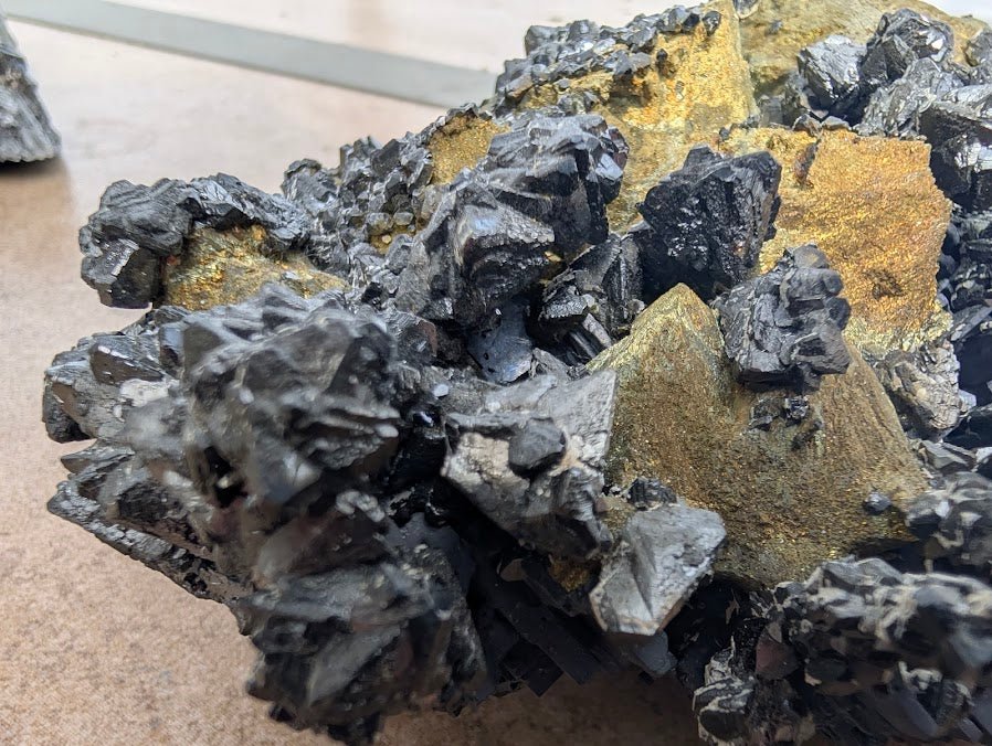 Chalcopyrite, Galena + Sphalerite | Krushev Dol Mine, Bulgaria