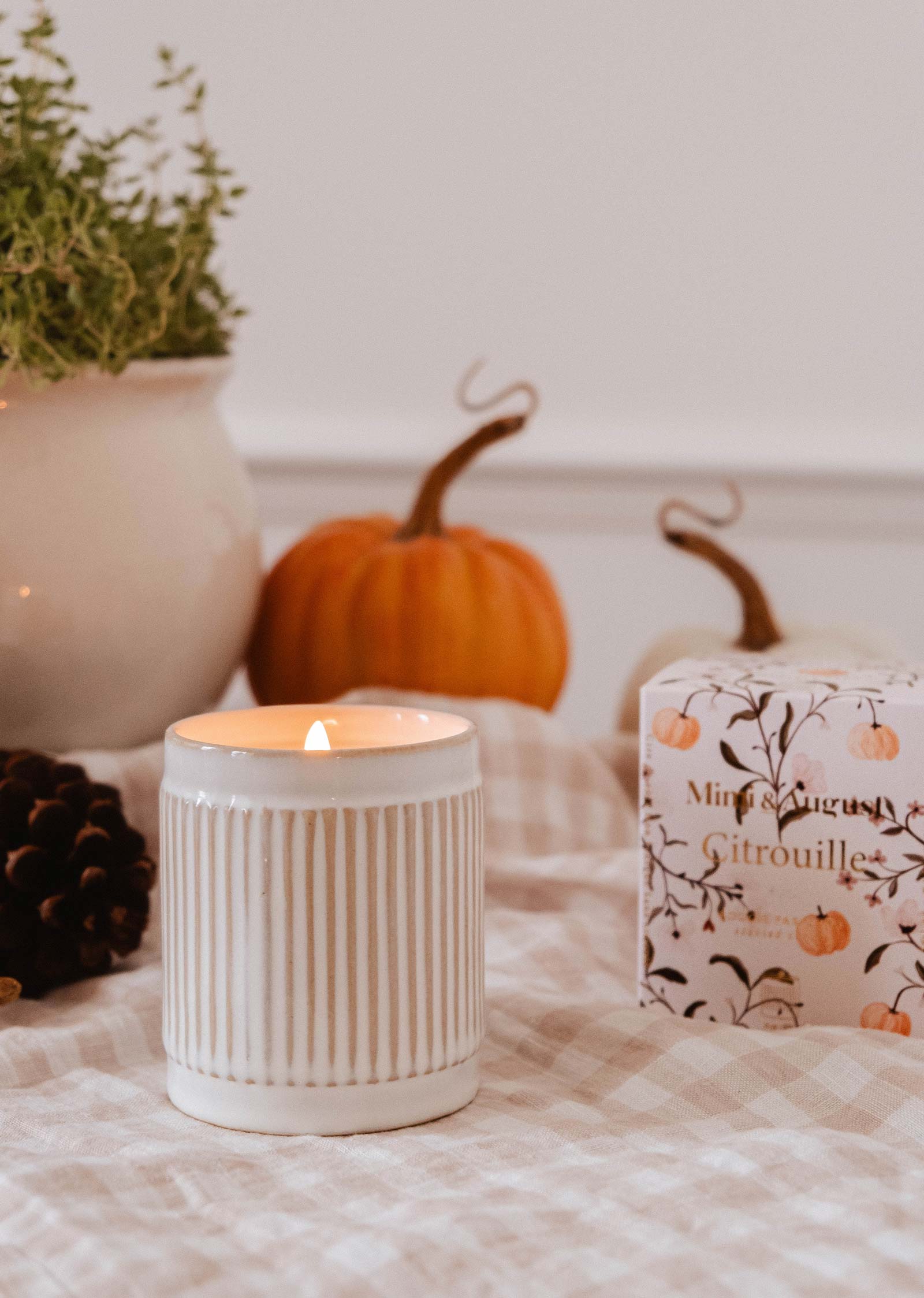 Citrouille | Reusable Candle