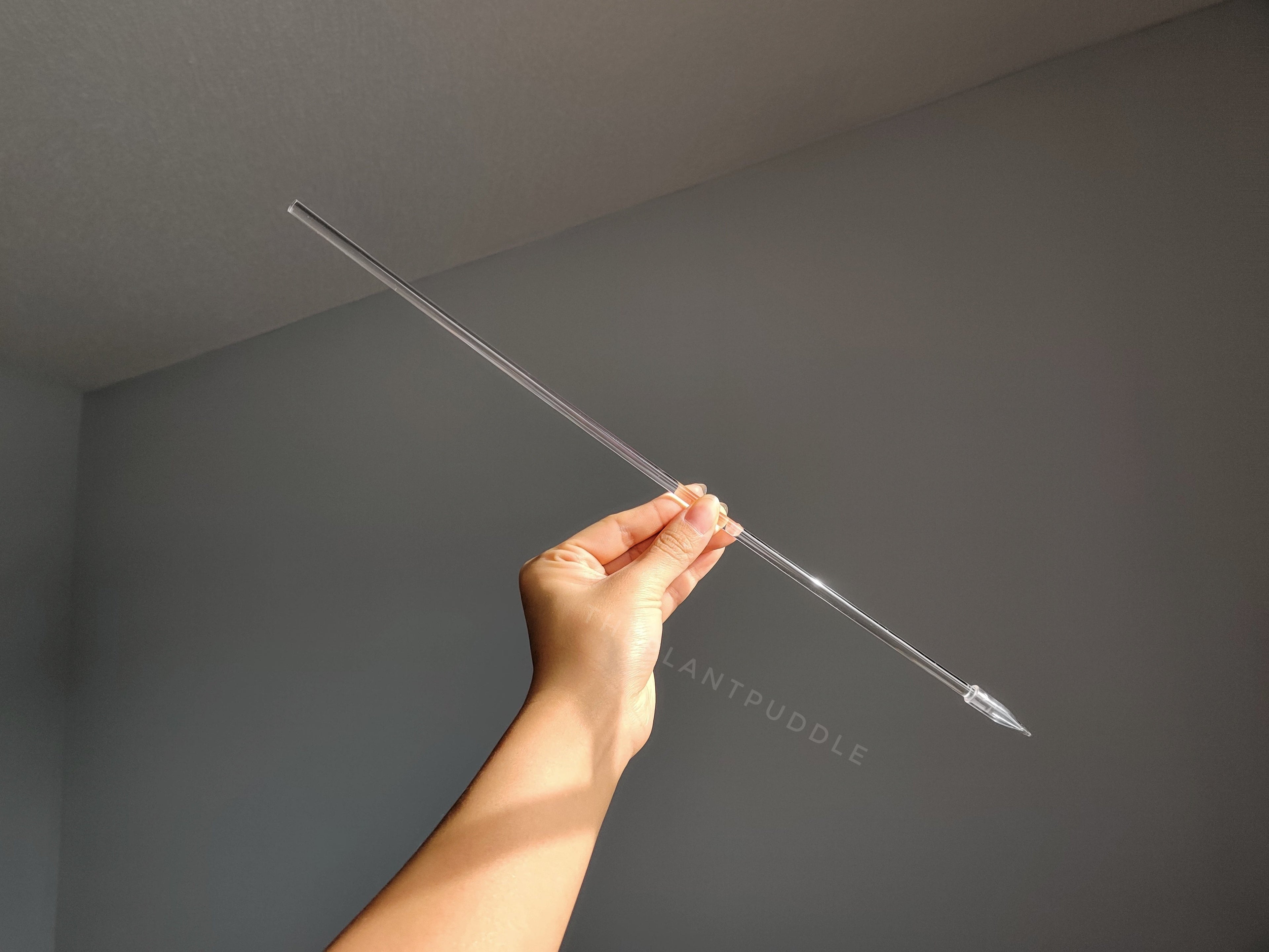 Straight Plant Stakes | 6mm and 8mm Clear Acrylic