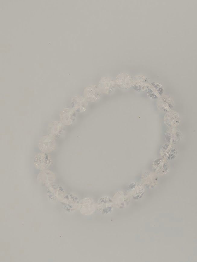 Clear Crackle Quartz | Bracelet