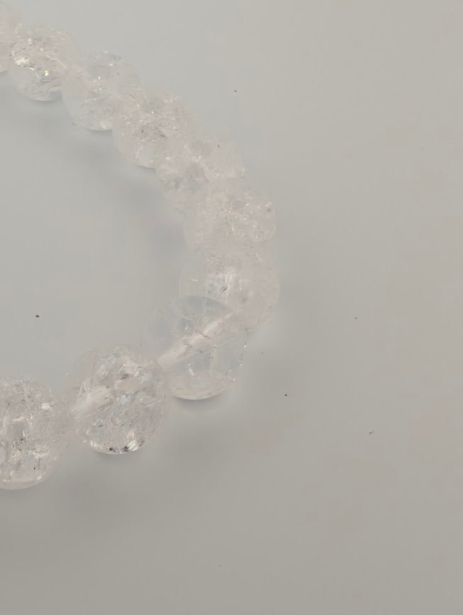 Clear Crackle Quartz | Bracelet