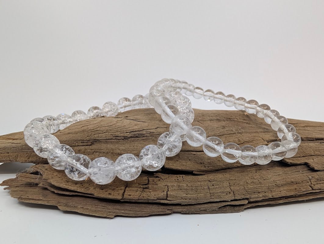 Clear Crackle Quartz | Bracelet