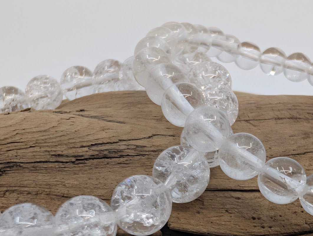 Clear Crackle Quartz | Bracelet