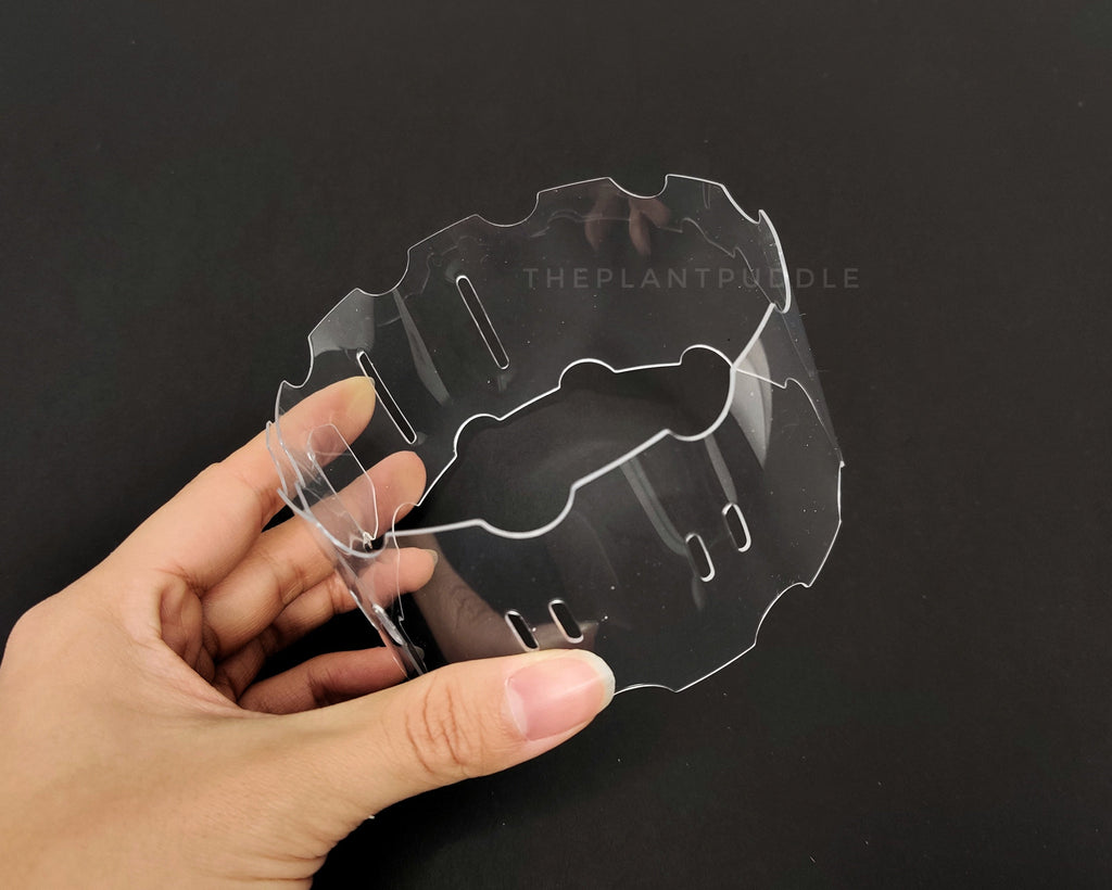 Plant Pot Extender | Super Clear and Stackable