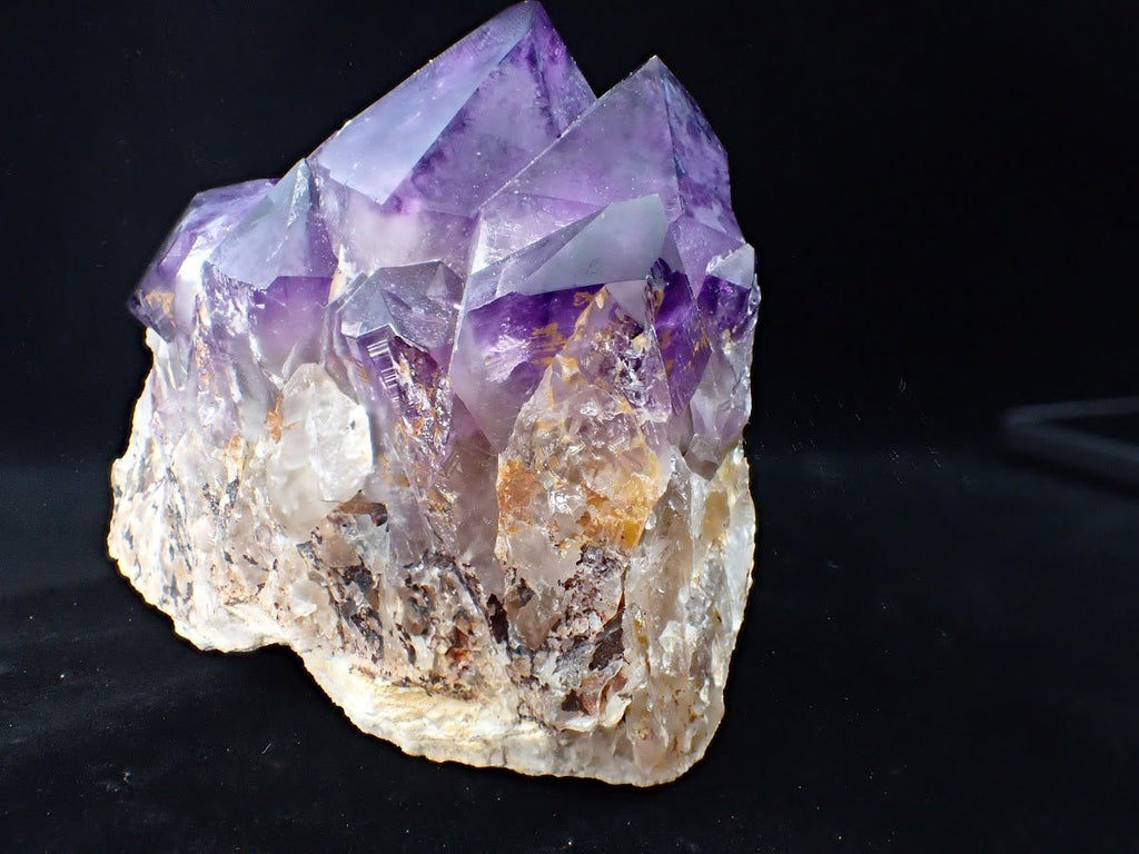 Amethyst Cluster with Zoning and Clarity | Congo
