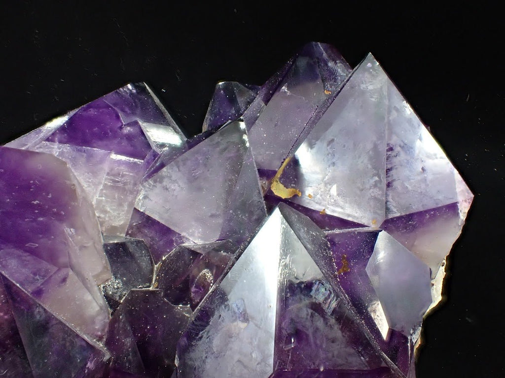 Amethyst Cluster with Zoning and Clarity | Congo