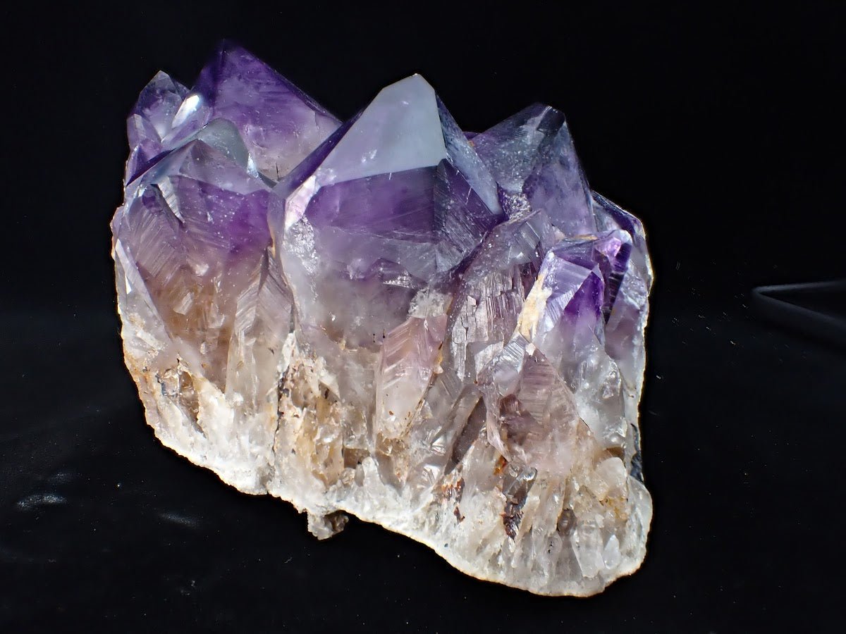 Amethyst Cluster with Zoning and Clarity | Congo