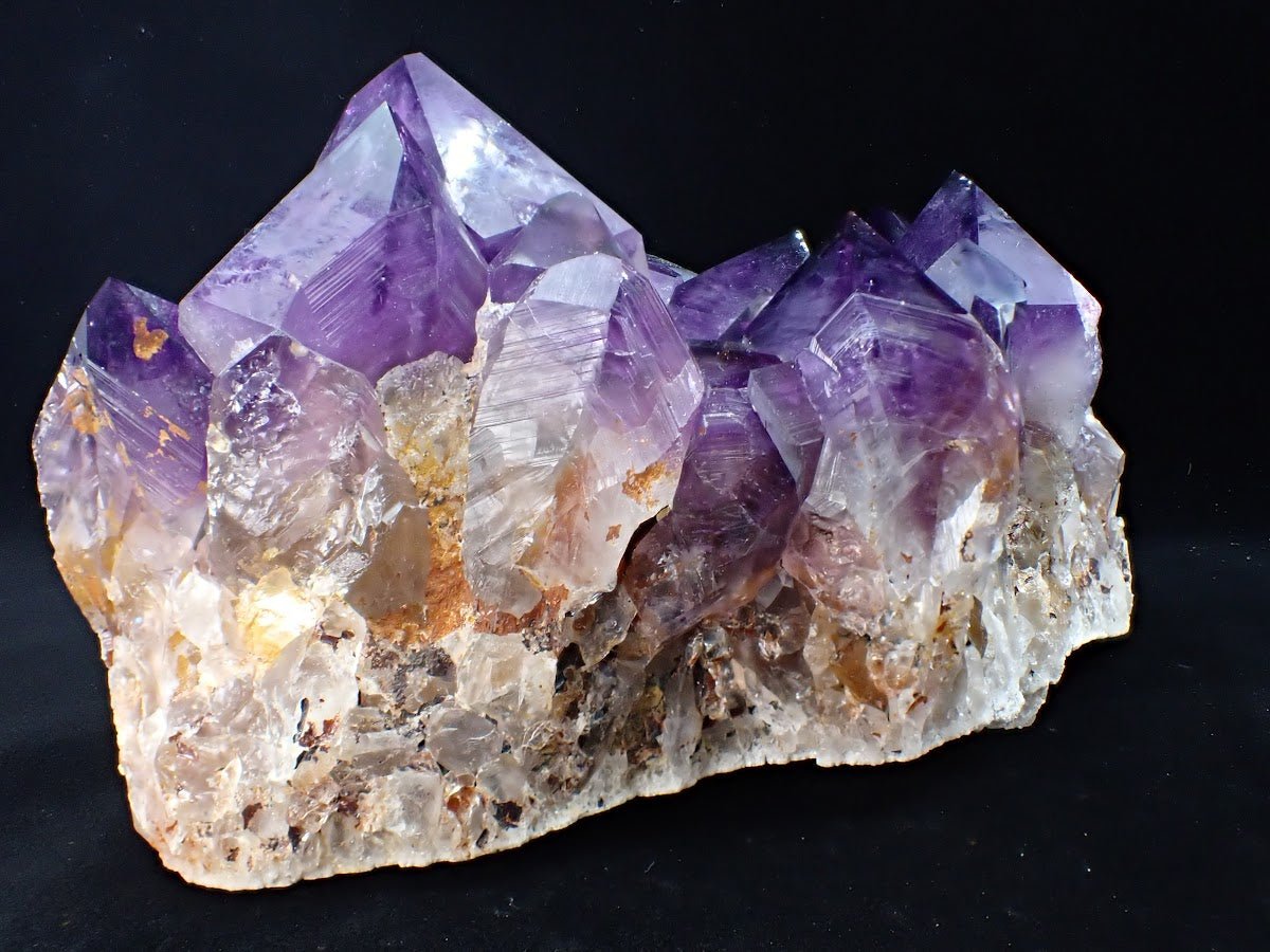 Amethyst Cluster with Zoning and Clarity | Congo
