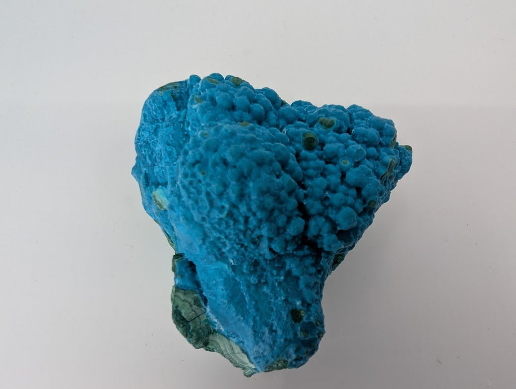 Chrysocolla with Malachite | Botryoidal Specimen | Congo
