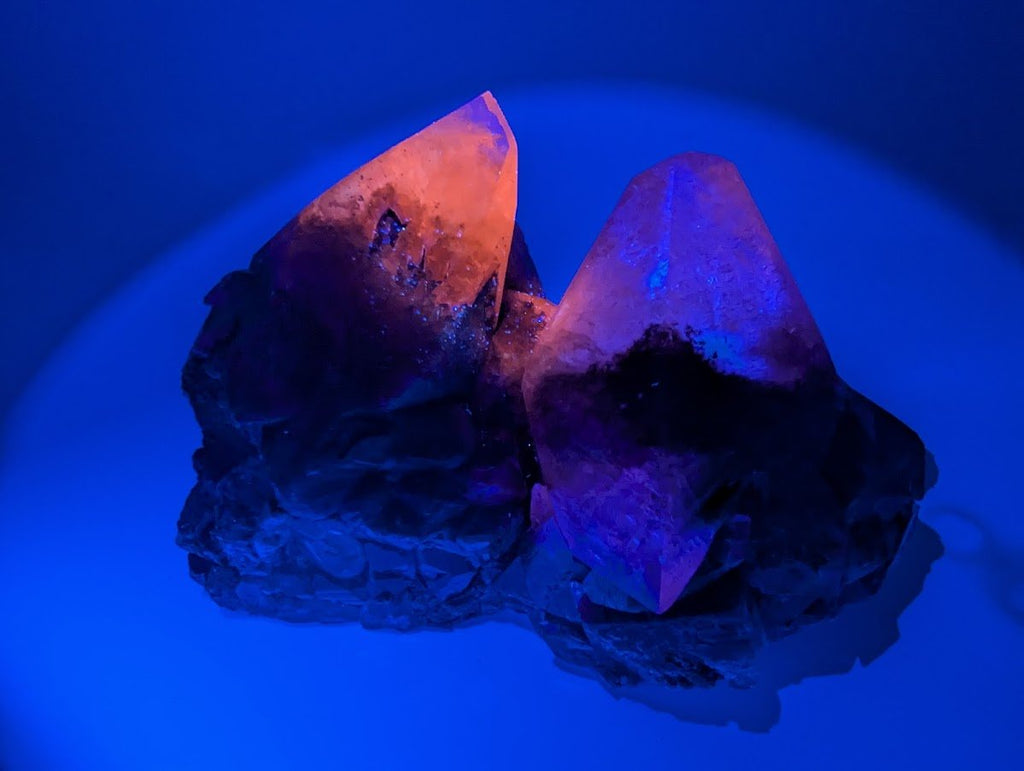 Dogtooth Calcite with Dendritic Inclusions and Sugar Sphalerite – Fujian, China