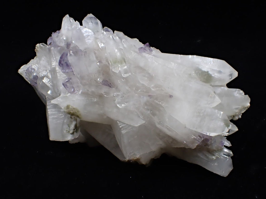 Fluorite on Quartz with Chlorite | UV Reactive | Yaogangxian Mine, China