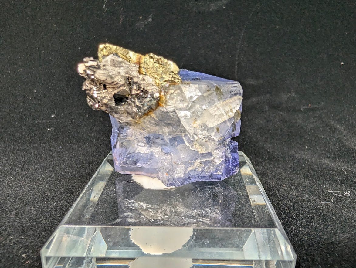 Fluorite with Pyrite | Yaogangxian Mine, China