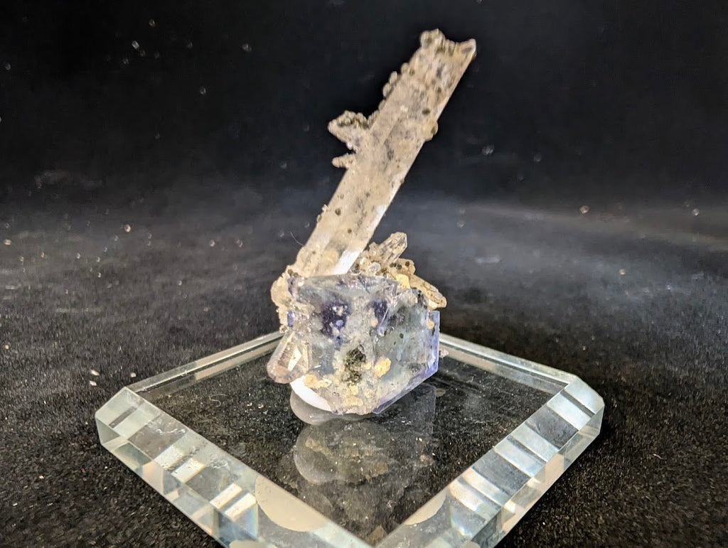 Fluorite with Quartz | Yaogangxian Mine, China
