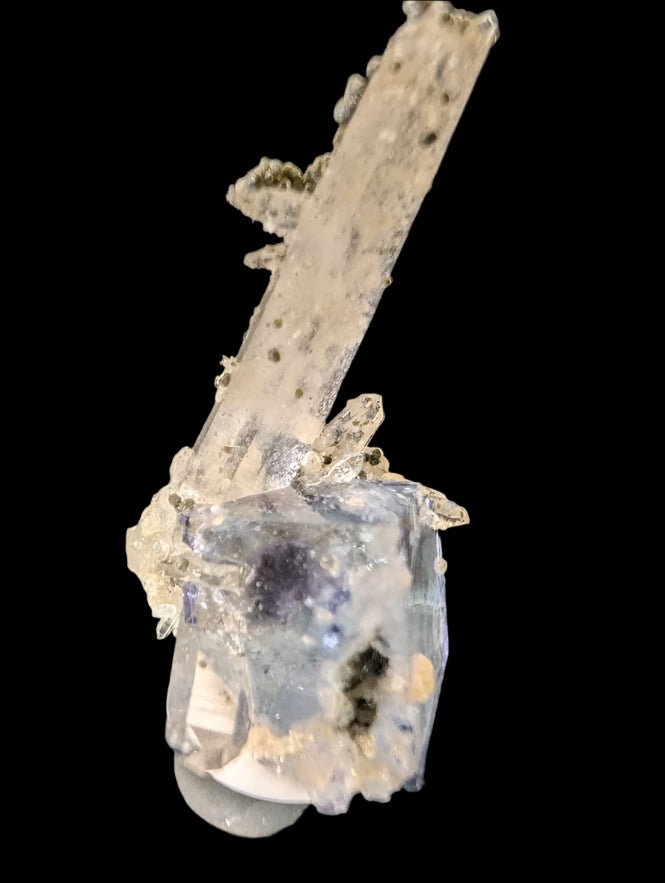 Fluorite with Quartz | Yaogangxian Mine, China