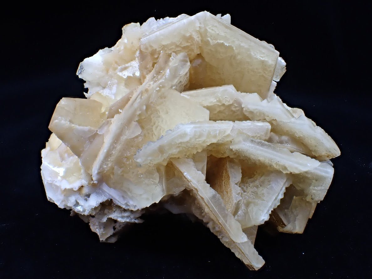 Golden Petal Calcite | Huanggang Mine, Inner Mongolia
