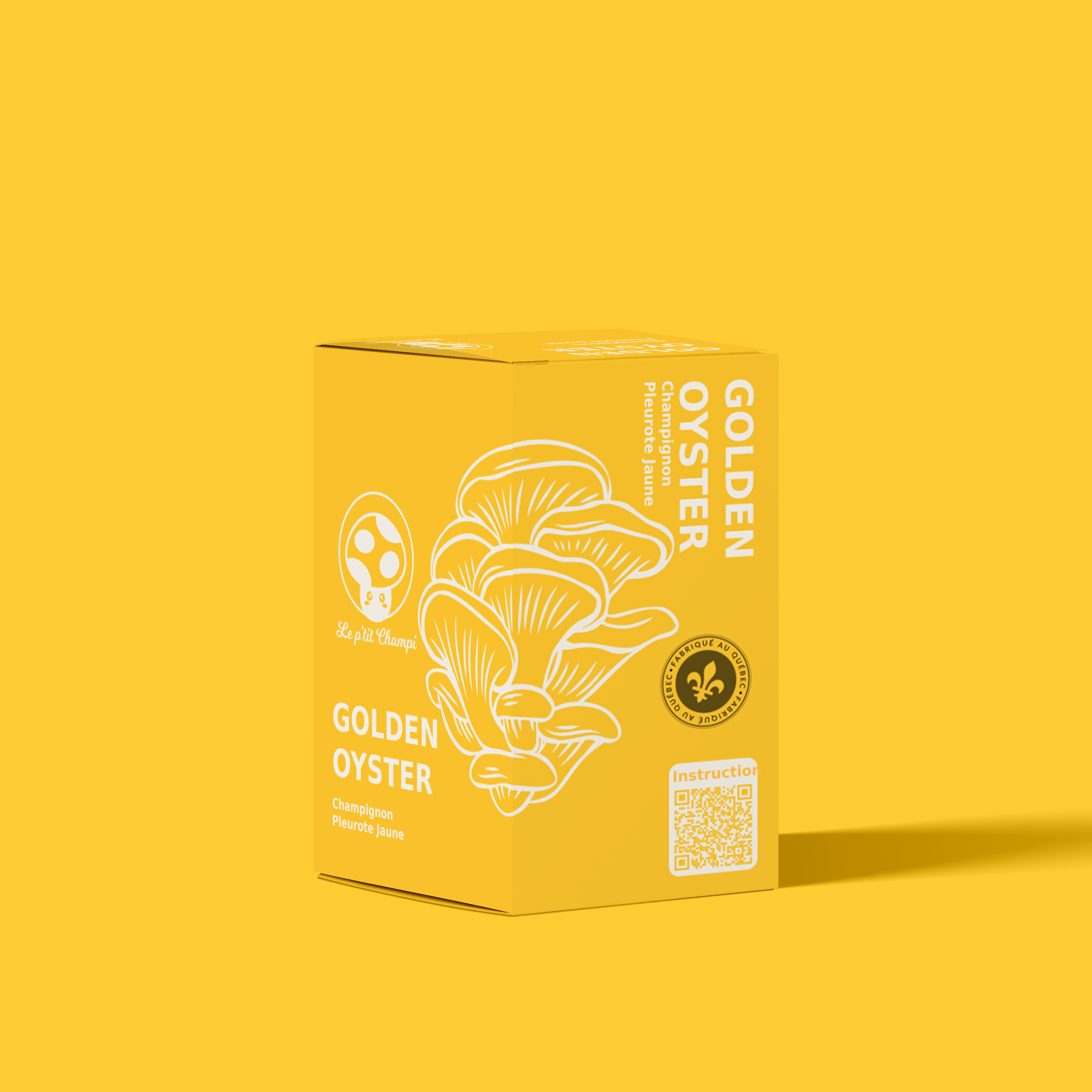 Golden Oyster | Mushroom Kit